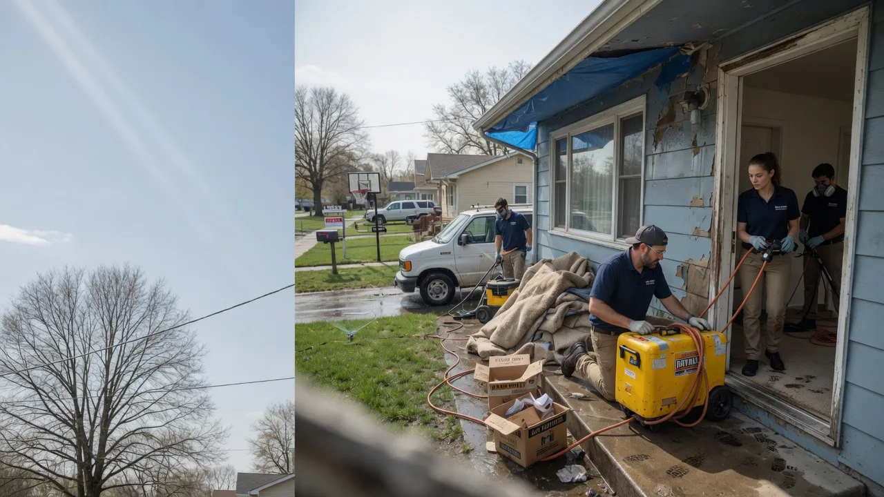Basement Flood Cleanup in Fort Yates, ND near me